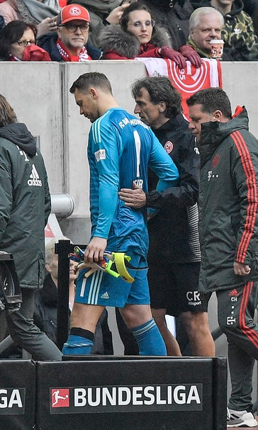 Bayern and Germany goalkeeper Manuel Neuer injured again